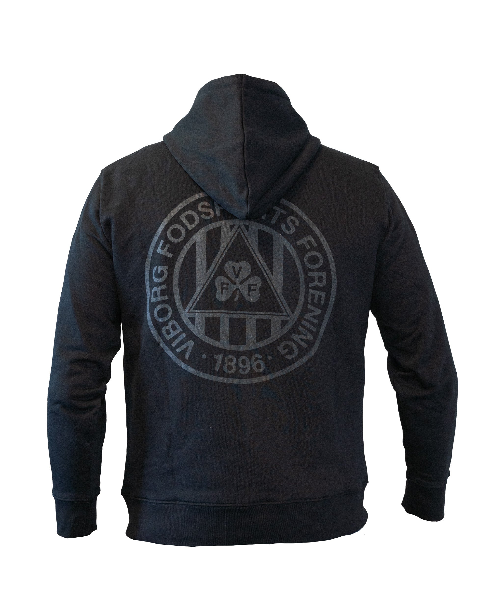 Viborg FF Logo Hoodie Sort