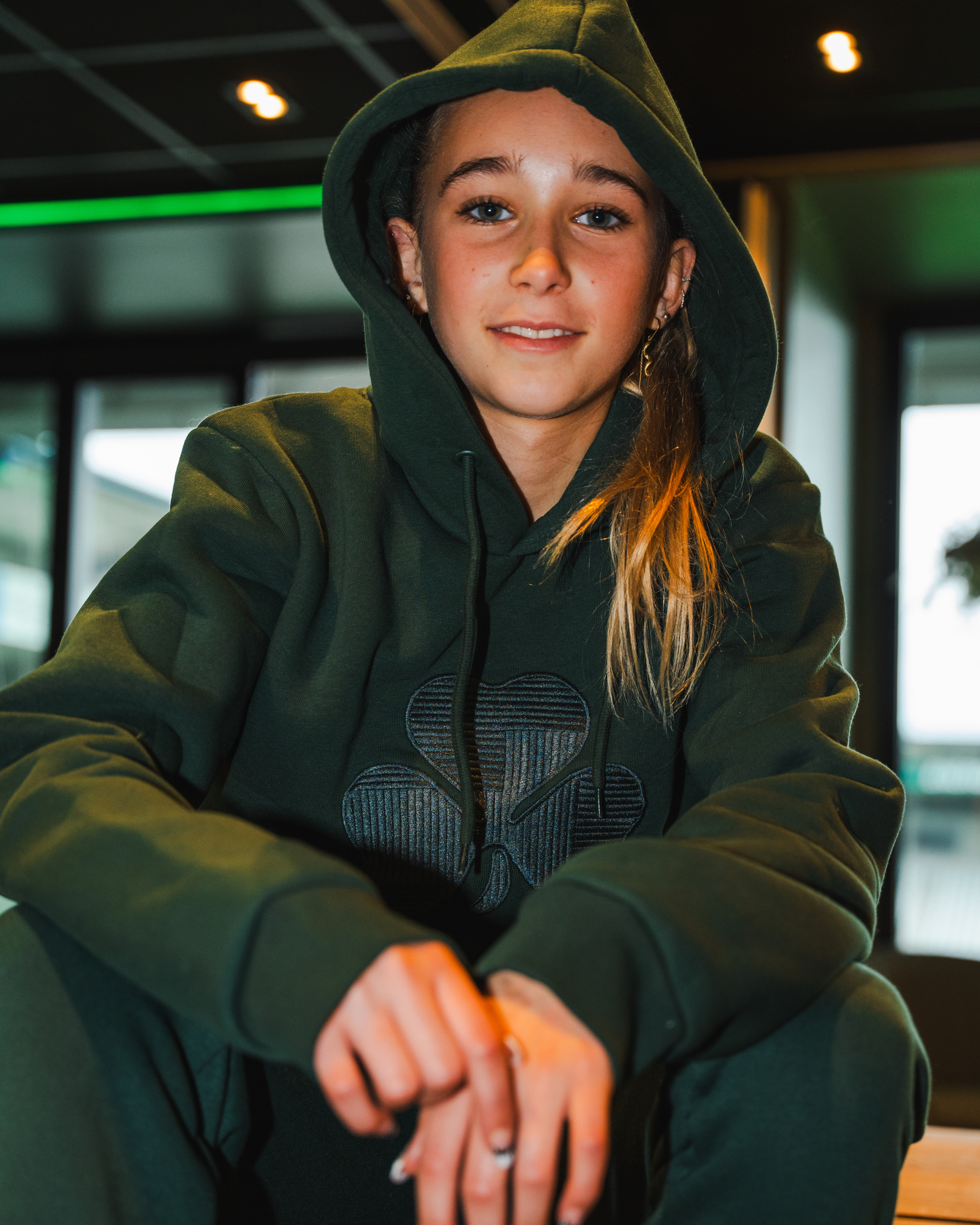 Kløver Hoodie Børn