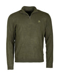 Kløver Half Zip Strik Grøn