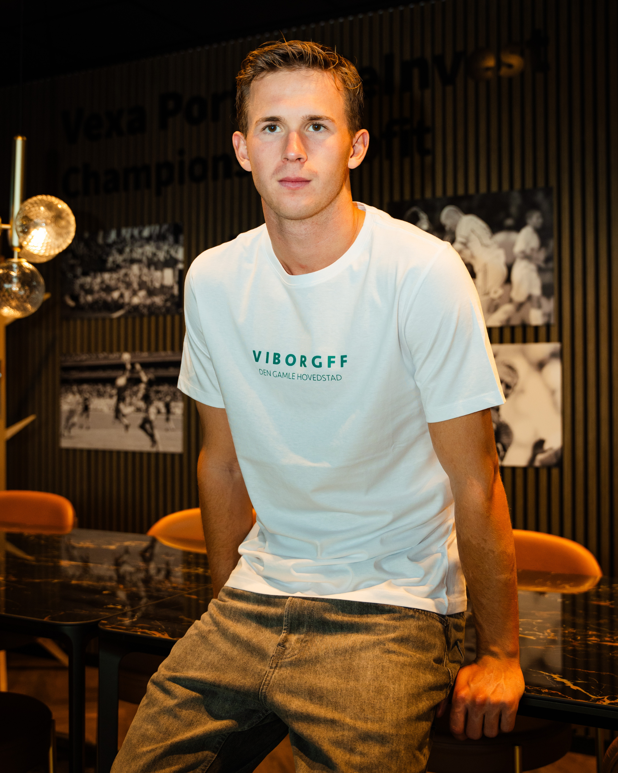Viborg FF Den Gamle Hovedstad Tee Hvid