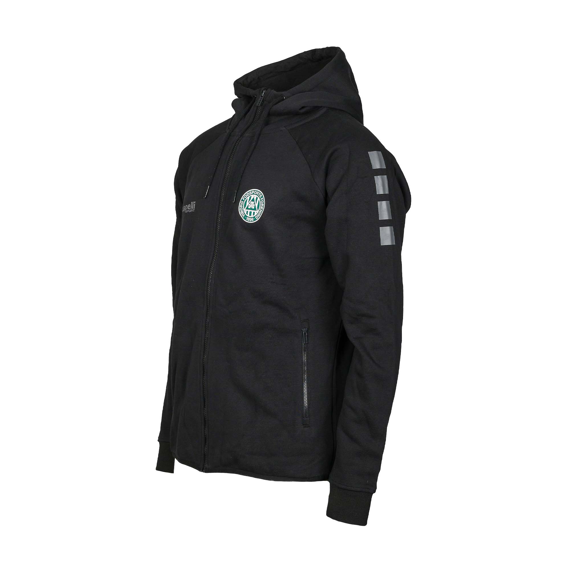 Viborg FF Hoodie Med Lynlås