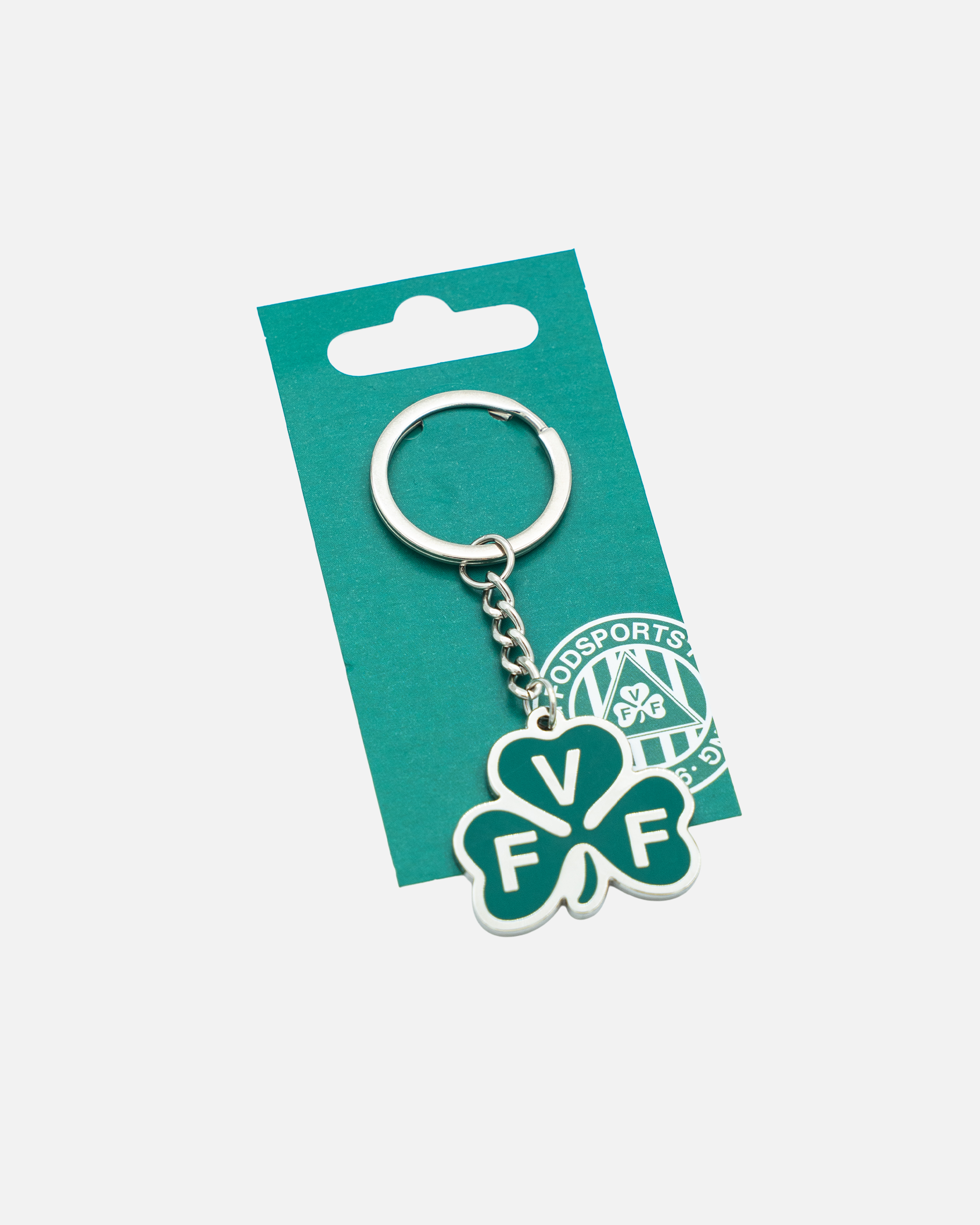 VFF Kløver nøglering metal