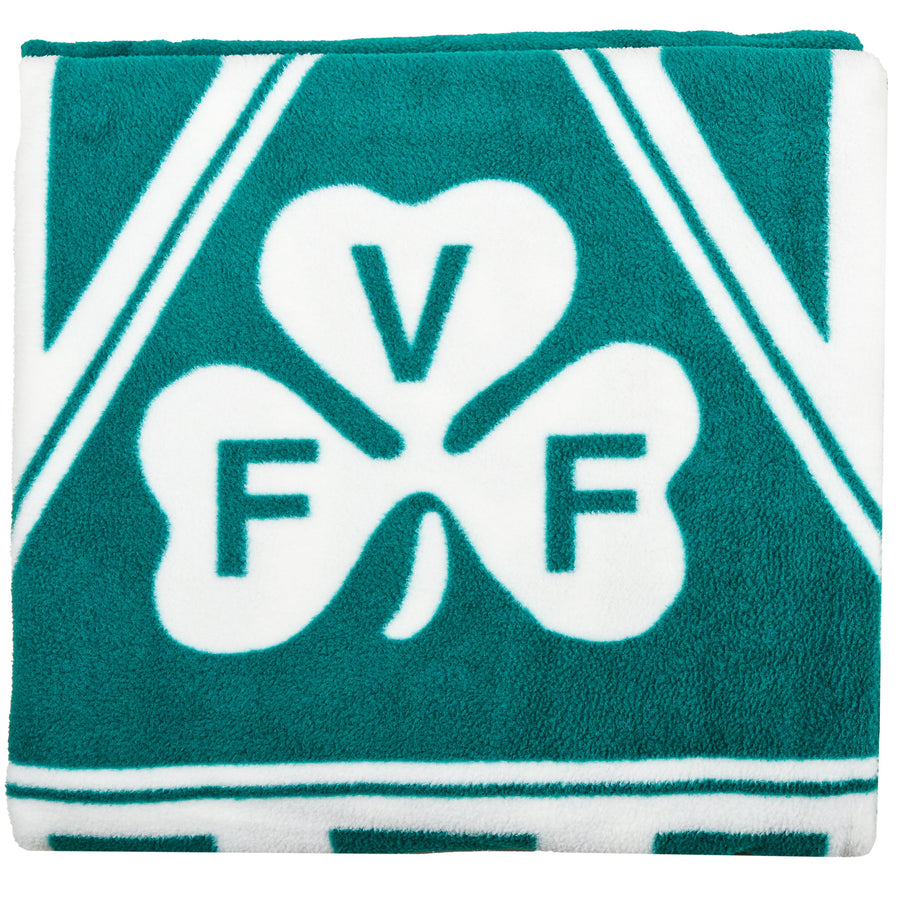 VFF Fleece tæppe Grøn